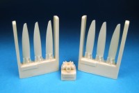Barracuda Studios BCR48093 Griffon Supermarine Spitfire Mk.XIX version Late 5 Blade Propeller (designed to be used with Airfix kits) 1/48
