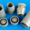 Aires 2177 F/A-18E/F Super Hornet exhaust nozzle - opened 1/32