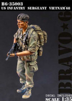 Bravo6 35003 U.S. Infantry Sergeant, Vietnam '68 1/35
