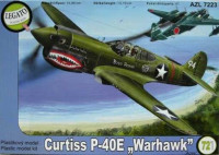 AZ Model AZML72023(AZL7223) Curtiss P-40E 'Warhawk' ACES (2x USAF) 1/72