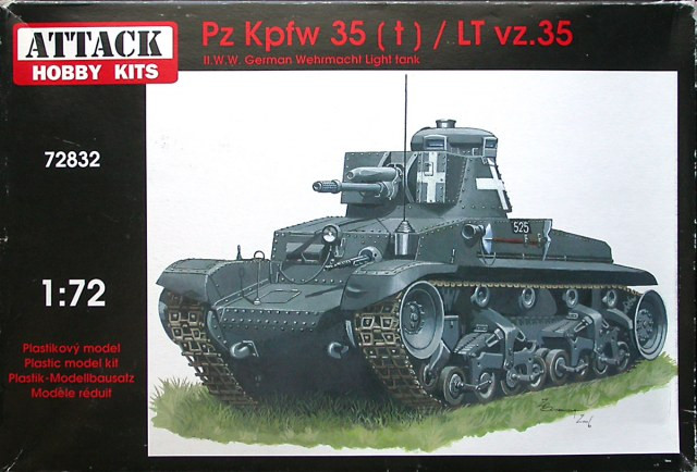 Attack Hobby 72832 PzKpfw 35(t) / LT vz.35 1/72