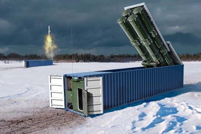Trumpeter 01077 3М54 CLUB-K В КОНТЕЙНЕРЕ 1/35