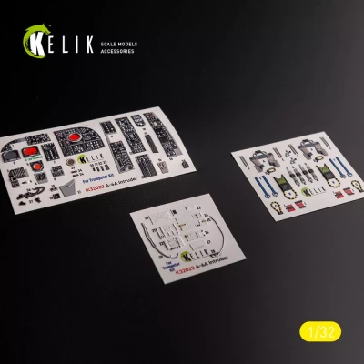 Reskit K32023 A-6A Intruder interior 3D (TRUMP) 1/32