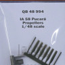 Quickboost QB48 994 IA 58 Pucara propellers (KIN) 1/48