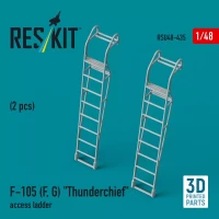 Reskit U48435 F-105 (F, G) 'Thunderchief' access ladders 1/48