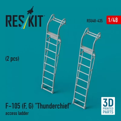 Reskit U48435 F-105 (F, G) 'Thunderchief' access ladders 1/48