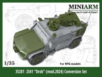 Miniarm 35281 2С41 «Дрок» 82-мм миномет 2024 г. конверсионный набор 1/35