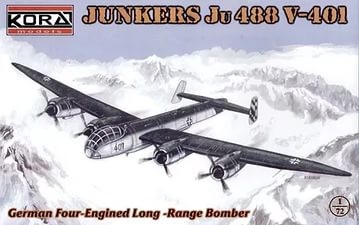 Kora Model 7275 Junkers Ju 488 V-401 1/72