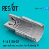 Reskit U72185 F-16 F110-GE open exh. nozzles (ACAD) 1/72
