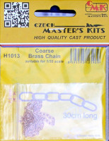 CMK H1013 Coarse Brass Chain for 1/35 scale (30cm long)