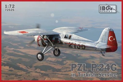 IBG Models 72525 PZL P.24G in Turkish Service 1/72