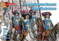 Mars MAR72045 French mounted Guards royal musketeers 1/72