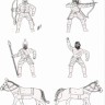 HAT 8077 Persian Light Cavalry (Alexander) 1/72