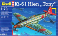 Revell 03982 	Истребитель Ki-61 Hien "Tony" (REVELL) 1/72