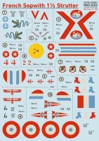 Print Scale 72501 French Sopwith 1? Strutter 1/72