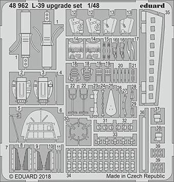 Eduard 48962 L-39 upgrade set 1/48