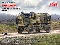 ICM 35656 FWD Type B, US Ammunition Truck WWI (3x camo) 1/35