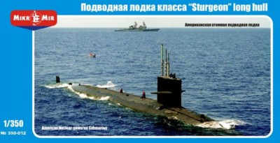 MikroMir 350-012 Подводная лодка класса &quot;sturgeon&quot; long hull