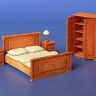 Hauler HLH72119 Bedroom furniture (resin set) 1/72