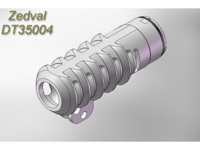 Zedval DT35004 Дульный тормоз для  Д-30 (2А18) 1/35