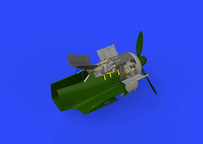 Eduard 648355 Fw 190A-4 engine & fuselage guns 1/48
