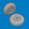 Eduard 672442 BRASSIN P-51D wheels block tread (ARMA H.) 1/72