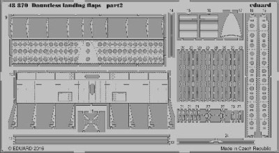 Eduard 48870 Dauntless landing flaps 1/48