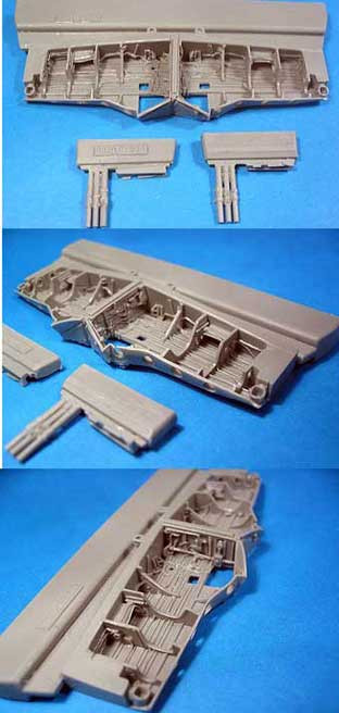 Vector VDS48-020 P-51D ниши шасси 1/48