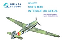Quinta studio QD48273 Ta 152H (Dragon) 1/48