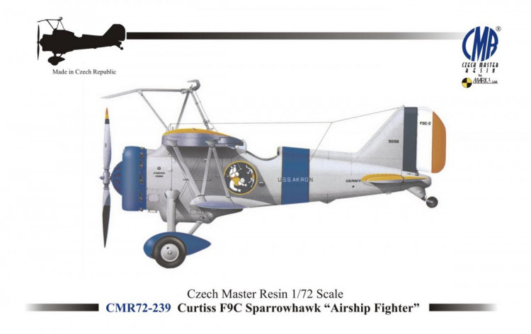 CZECHMASTER CMR-72239 1/72 F9C Sparrowhawk 'Airship Fighter'