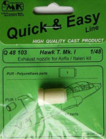 CMK Q48103 Hawk T.Mk.I Exhaust nozzle for Air/Italeri kit 1/48
