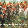 Waterloo 1815 WLAP053 British Heavy Dragoons 1812-1815 (12 horses and 12 Dragoon figures) 1/72