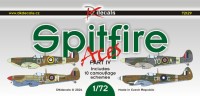 Dk Decals 72129 Spitfire Aces (10x camo) Part IV. 1/72