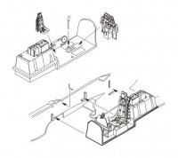 CMK 7172 F-51D "Korean War Mustang" Interior set for TAM 1/72