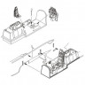 CMK 7172 F-51D "Korean War Mustang" Interior set for TAM 1/72