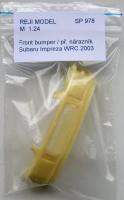 Reji Model 978 Subaru Impreza WRC 2003 - front bumper 1/24