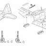 CMK 7266 A6M3 model 32 Zero - Armament and Exterior set 1/72