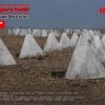 ICM 35746 Dragon's teeth - Anti-tank Obstacles (24 pcs) 1/35