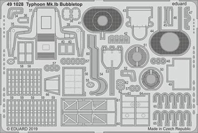 Eduard 491028 SET Typhoon Mk.Ib Bubbletop (HAS / ITA)