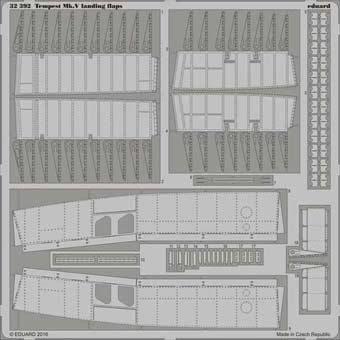 Eduard 32392 Tempest Mk.V landing flaps 1/32