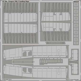 Eduard 32392 Tempest Mk.V landing flaps 1/32