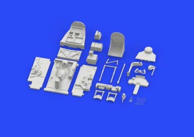 Eduard 648277 P-38F cockpit 1/48