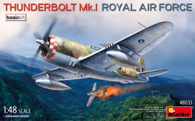 Miniart 48033 Thunderbolt Mk.I Royal Air Force (BASIC KIT) 1/48