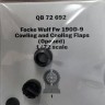 Quickboost QB72692 Fw 190D-9 cowling&cooling flaps opened (IBG) 1/72
