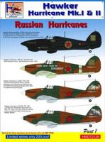 Hm Decals HMD-72126 1/72 Decals Russian Hurricanes Part 1