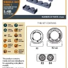 Clear Prop CLPA48090 F-86A weighted wheels type 1 (CL.PROP) 1/48
