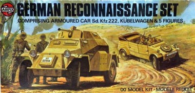 Airfix 02312 Набор Нем.Разведмашин (2 Шт) 1/76