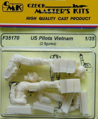 CMK F35170 US pilots sitting Vietnam (2 fig. ) 1/35