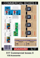Plus model 517 1/35 Commercial Boxes II. (paper set)