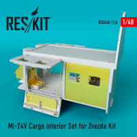 Reskit RSU48-0116 Mi-24 (V) Cargo interior Set (ZVE) 1/48
